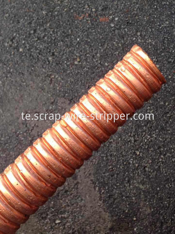 scrap copper cable wire separator